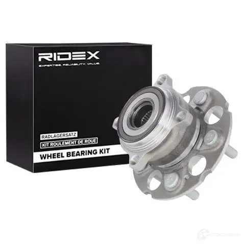 Подшипник ступицы колеса, комплект RIDEX 1437745474 654w0210 GB675 Y изображение 1