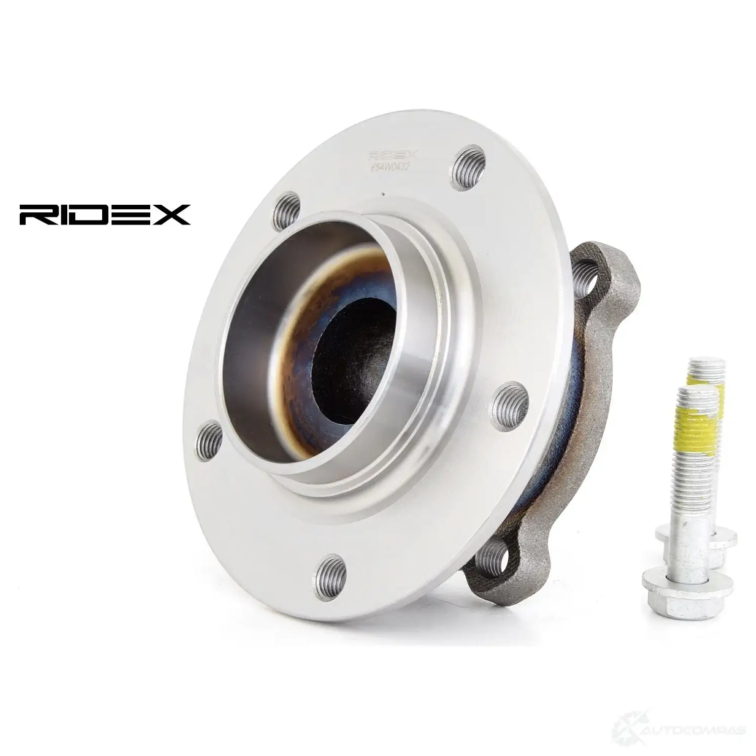 Подшипник ступицы колеса, комплект RIDEX 1437745399 5 UOY2 654w0432 - Изображение 1