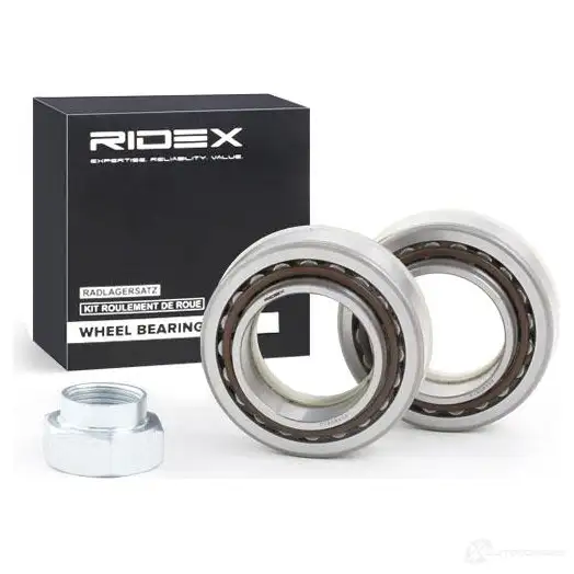 Подшипник ступицы колеса, комплект RIDEX 1437745184 654w0612 S8JP XJB изображение 1