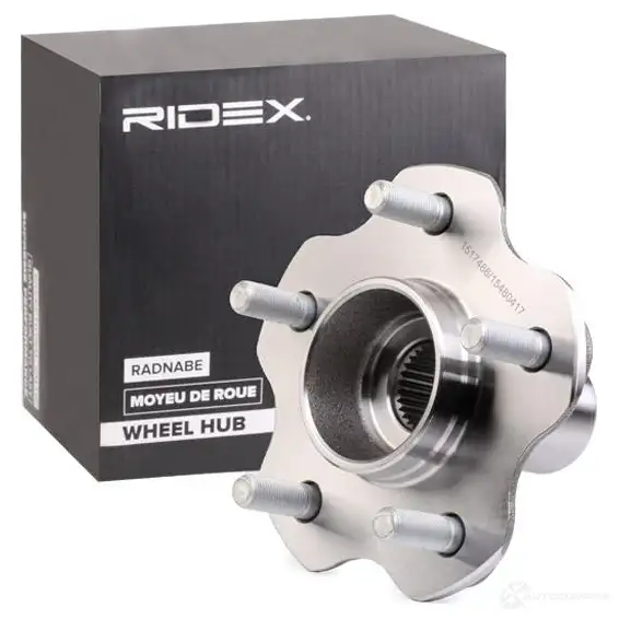 Ступица колеса RIDEX 1437744355 K B18RVX 653w0172 изображение 1