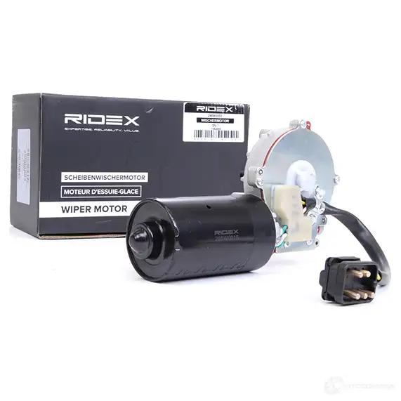 Мотор стеклоочистителя, дворников RIDEX 1437662354 R 4LHUL 295w0015