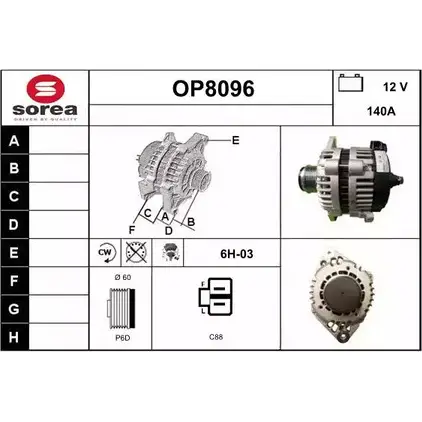 Генератор SNRA GLU9EM OP8096 1228717849 OP8 096
