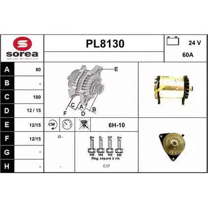 Генератор SNRA PL8130 N3YIQ9K 1228720137 PL81 30 изображение 0