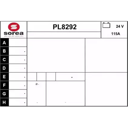 Генератор SNRA P L8292 PL8292 1228720399 PLYQQC изображение 0