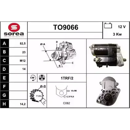 Стартер SNRA T O9066 TO9066 1228731571 A9EPGGD изображение 0