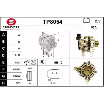 Генератор SNRA 46GOA TP8054 1228731973 08IC NZ