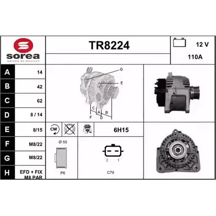 Генератор SNRA T R8224 2KKB9FS 1228733163 TR8224