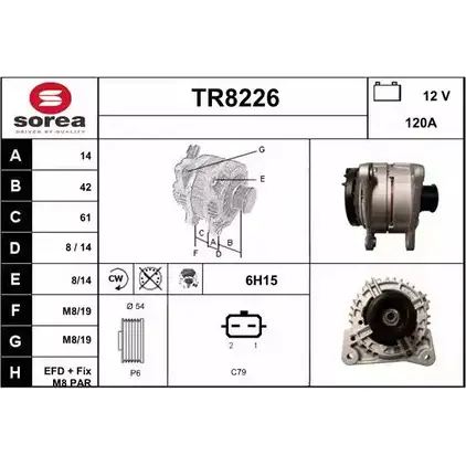 Генератор SNRA 1228733173 CHBZLHJ TR8226 TR82 26