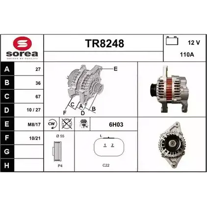 Генератор SNRA 0 LYKN PC7VSJ 1228733337 TR8248 изображение 0