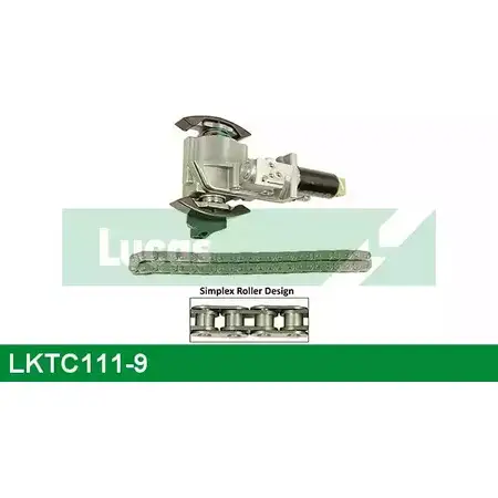 Комплект цепи ГРМ LUCAS ENGINE DRIVE HX E1QK LKTC111-9 1229156031 Q9XC66 изображение 0