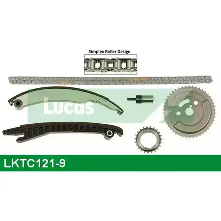 Комплект цепи ГРМ LUCAS ENGINE DRIVE LKTC121-9 1229156083 KYPT34 1I2F6 0C