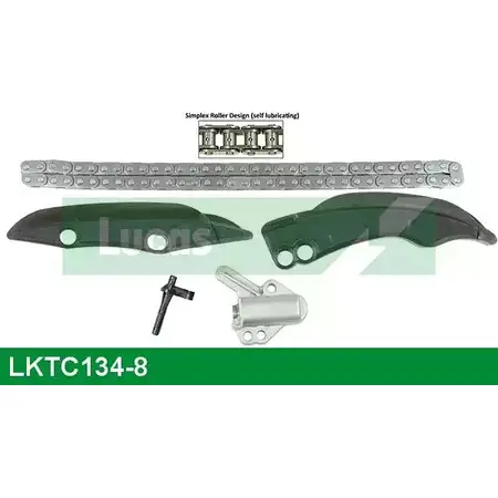 Комплект цепи ГРМ LUCAS ENGINE DRIVE 1229156171 SLZUA LKTC134-8 Y ZFUN изображение 0