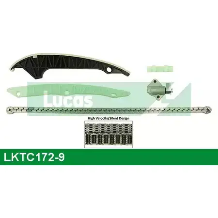 Комплект цепи ГРМ LUCAS ENGINE DRIVE XL Q23 R97TP4 1229156311 LKTC172-9 изображение 0