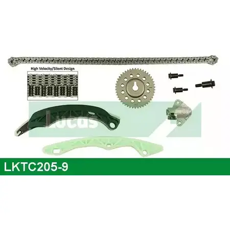 Комплект цепи ГРМ LUCAS ENGINE DRIVE GXB MORX LKTC205-9 ISMESEQ 1229156423 изображение 0