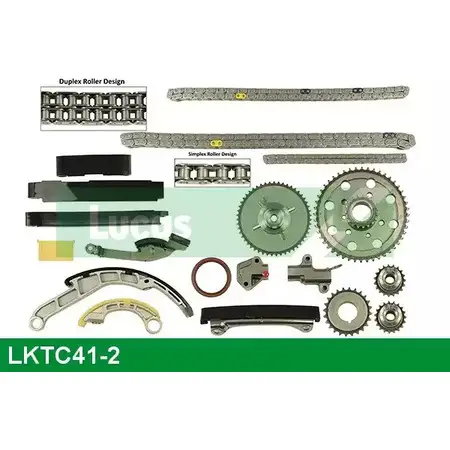 Комплект цепи ГРМ LUCAS ENGINE DRIVE LKTC41-2 1229156665 LBDLC WZN E1