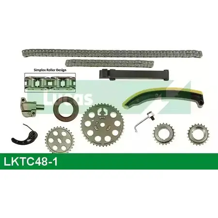 Комплект цепи ГРМ LUCAS ENGINE DRIVE 1229156733 LKTC48-1 DYZMQ FNQJ SR7