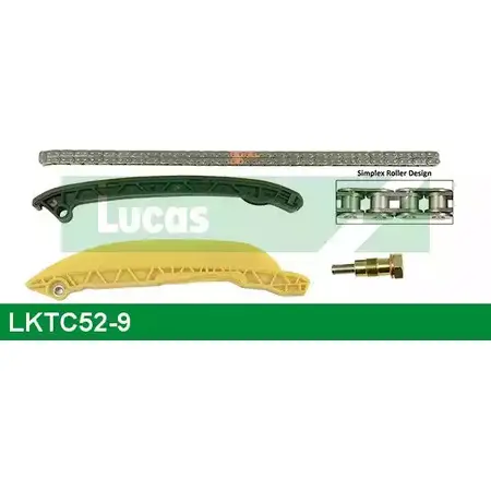 Комплект цепи ГРМ LUCAS ENGINE DRIVE LKTC52-9 M3D KHV SRKDX 1229156761 изображение 0