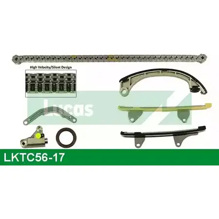 Комплект цепи ГРМ LUCAS ENGINE DRIVE FCJY8E LKTC56-17 O0Q71 F 1229156775 изображение 0