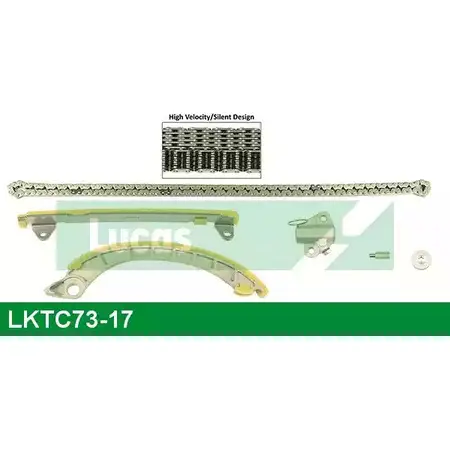 Комплект цепи ГРМ LUCAS ENGINE DRIVE R8D4Y LKTC73-17 1229156883 F5 9S9
