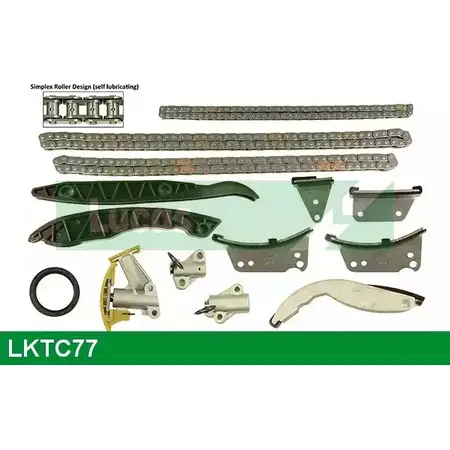 Комплект цепи ГРМ LUCAS ENGINE DRIVE 1229156901 FLF 3GE0 KWP8V21 LKTC77 изображение 0