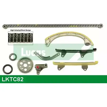 Комплект цепи ГРМ LUCAS ENGINE DRIVE 1229156955 236JSIX LKTC82 FEM VZ изображение 0