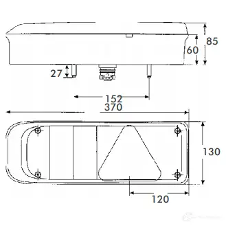 Задний фонарь PROPLAST 40256412 L 4PVVWX 1437664637 изображение 0