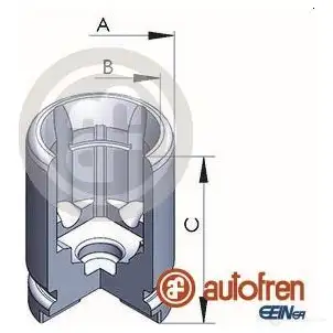 Поршень суппорта AUTOFREN SEINSA D025121 2661906 8430320084572 SH4L 05 изображение 0