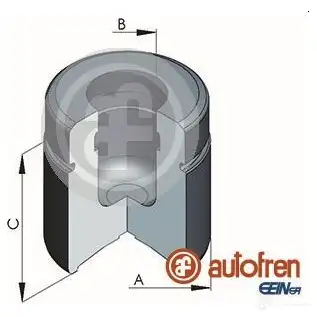 Поршень суппорта AUTOFREN SEINSA 8430320204956 D025468 7GBFN S0 1202483609