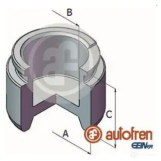 Поршень суппорта AUTOFREN SEINSA BG UB3 8430320139173 2662029 D025328