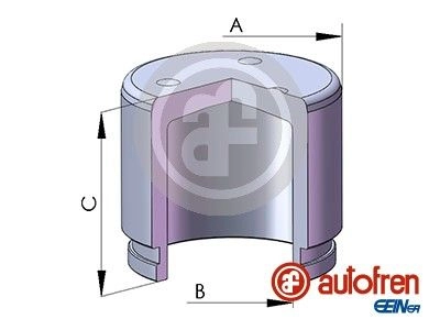 Поршень суппорта AUTOFREN SEINSA WC9 B2L D025806 1440168282 изображение 0