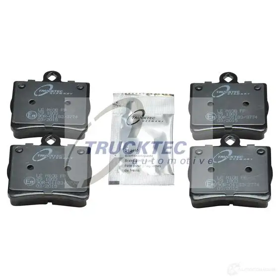 Тормозные колодки, комплект TRUCKTEC AUTOMOTIVE 0235120 VVXT PIT 1834792 изображение 0