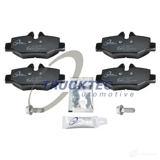 Тормозные колодки, комплект TRUCKTEC AUTOMOTIVE W CGG6 0235161 1834825
