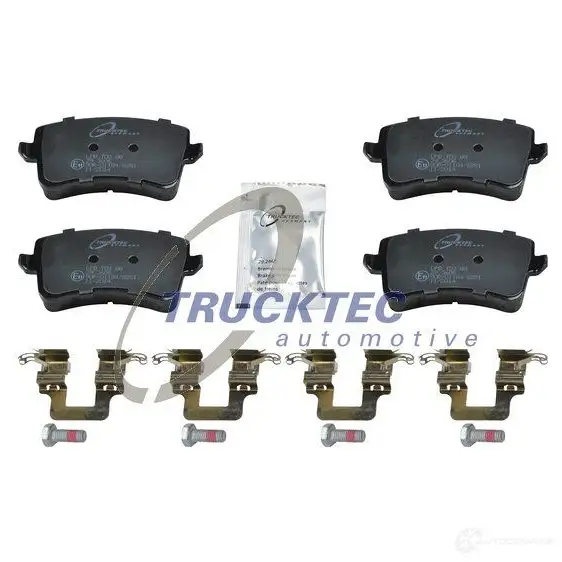 Тормозные колодки, комплект TRUCKTEC AUTOMOTIVE 8 8QS4Q 0735191 1840715