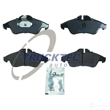 Тормозные колодки, комплект TRUCKTEC AUTOMOTIVE 0235082 87 OI8T 1834757 изображение 0