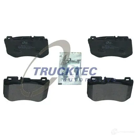 Тормозные колодки, комплект TRUCKTEC AUTOMOTIVE Q H6XLKJ 0235520 1219932509