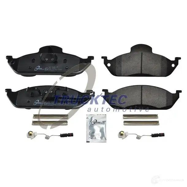 Тормозные колодки, комплект TRUCKTEC AUTOMOTIVE 0235111 2PKN 6K 1834783