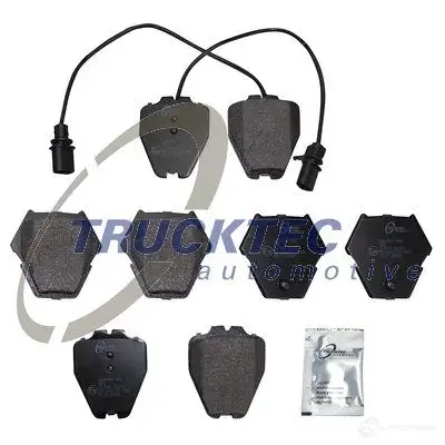 Тормозные колодки, комплект TRUCKTEC AUTOMOTIVE 0735230 V5Q3X T4 1840745