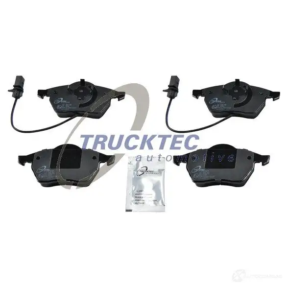Тормозные колодки, комплект TRUCKTEC AUTOMOTIVE 1840652 I O07B 0735107