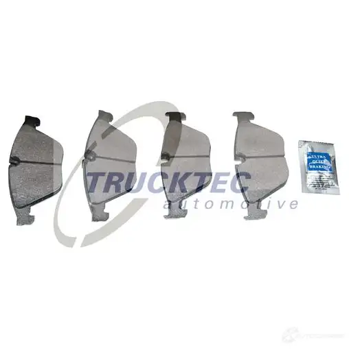 Тормозные колодки, комплект TRUCKTEC AUTOMOTIVE 0834174 1842552 P2X X8NZ