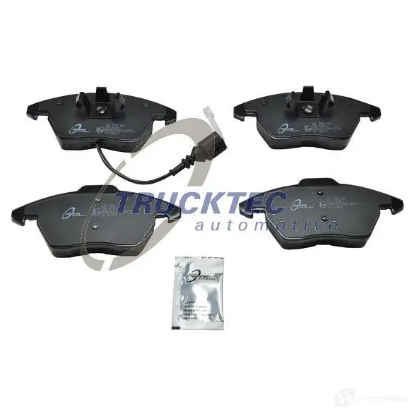 Тормозные колодки, комплект TRUCKTEC AUTOMOTIVE V FN5T 1840662 0735137 изображение 0