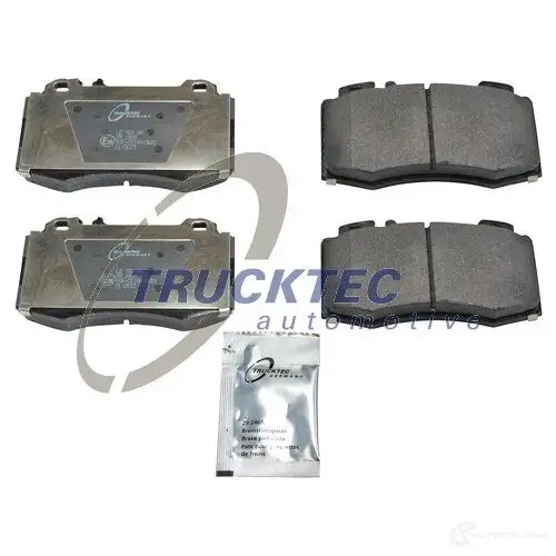 Тормозные колодки, комплект TRUCKTEC AUTOMOTIVE FW 4NG2 0235116 1834788