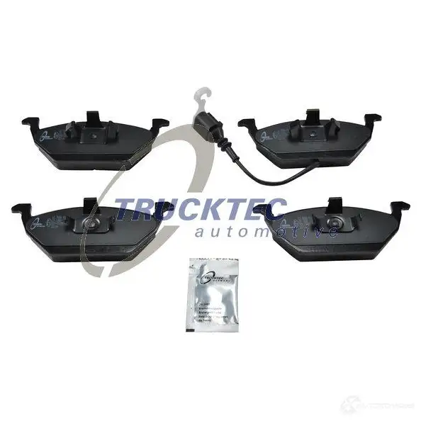 Тормозные колодки, комплект TRUCKTEC AUTOMOTIVE WU Z460 0735103 1840648