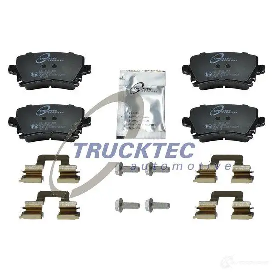 Тормозные колодки, комплект TRUCKTEC AUTOMOTIVE 1840663 0735138 66BI M