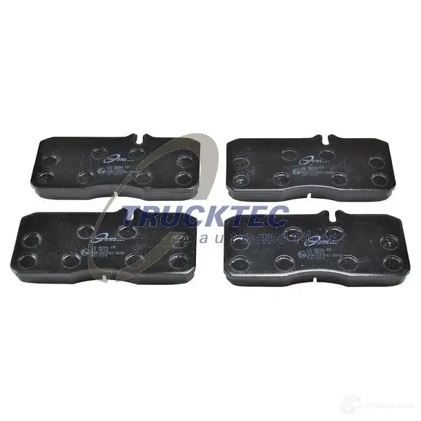 Тормозные колодки, комплект TRUCKTEC AUTOMOTIVE D1 LW62 1838963 0535032 изображение 0