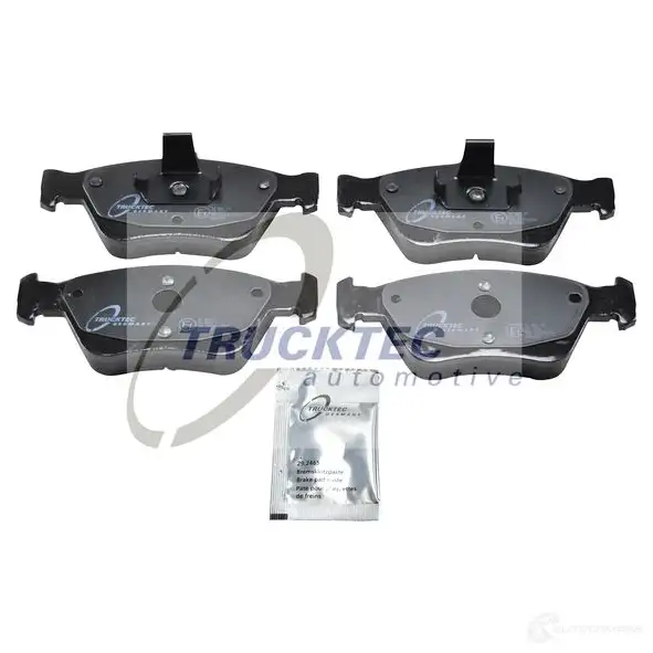 Тормозные колодки, комплект TRUCKTEC AUTOMOTIVE 0235119 1834791 1NB 1L9