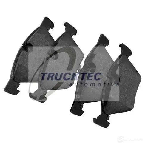 Тормозные колодки, комплект TRUCKTEC AUTOMOTIVE 1842609 HJ X97R 0835047 изображение 0