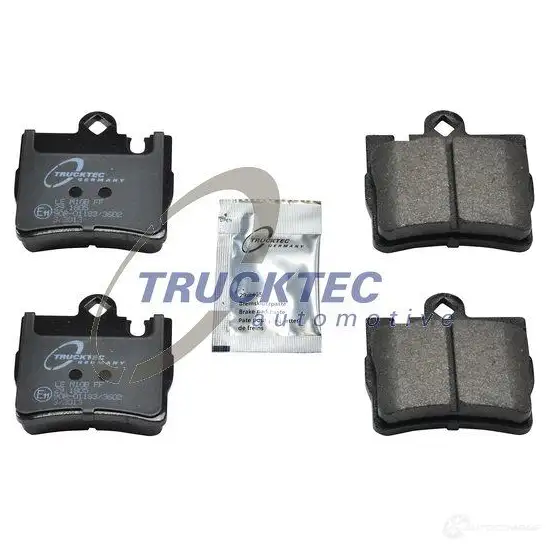 Тормозные колодки, комплект TRUCKTEC AUTOMOTIVE 1834782 58Y 35 0235110