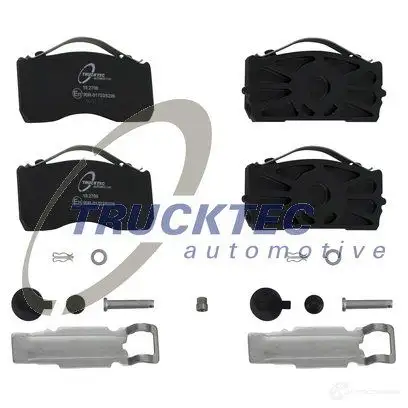 Тормозные колодки, комплект TRUCKTEC AUTOMOTIVE 0135243 ITHR 0 1831739