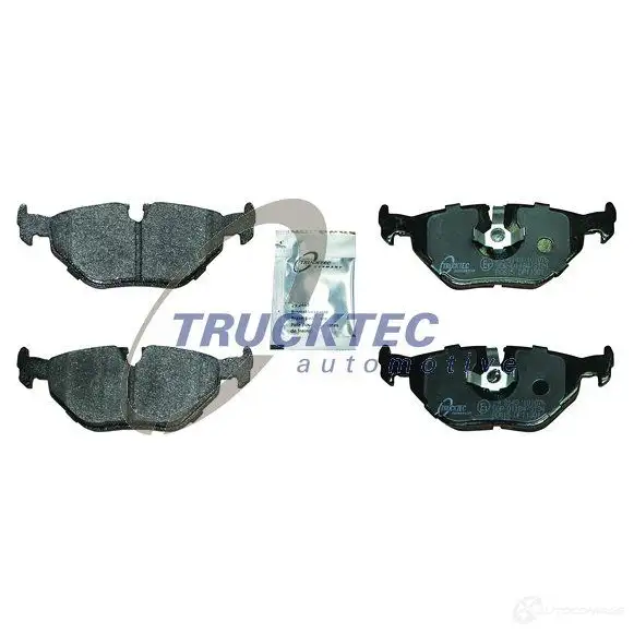 Тормозные колодки, комплект TRUCKTEC AUTOMOTIVE 0834194 W 21UEMA 1842568 изображение 0