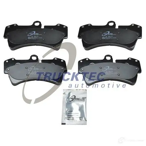 Тормозные колодки, комплект TRUCKTEC AUTOMOTIVE 1840657 62PIO O 0735112 изображение 0